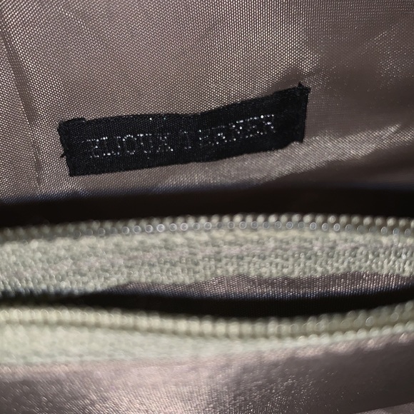 Green Snake Skin Handbag - Purse with Long Chain - Picture 6 of 7